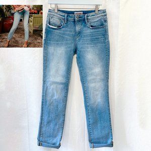 Driftwood Audrey light blue straight jeans size 27